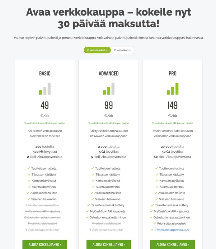 MyCashflow_palvelupaketit-verkkokaupan-perustaminen