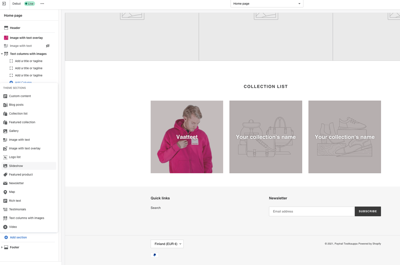 shopify-testi