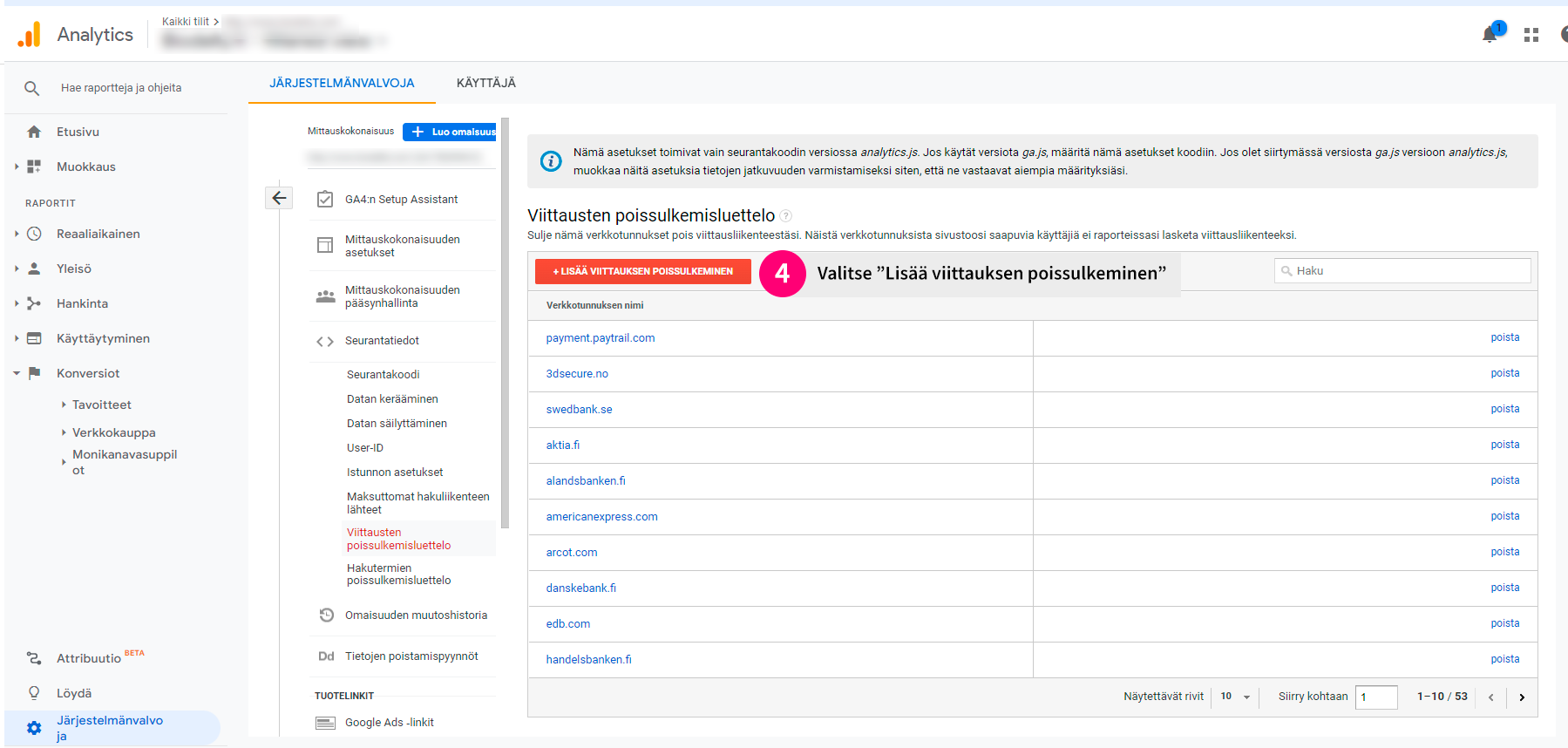 viittausten-poissulkuluettelo-osoitteen-lisays_universal-analytics