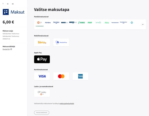 suomi.fi-maksuseinä