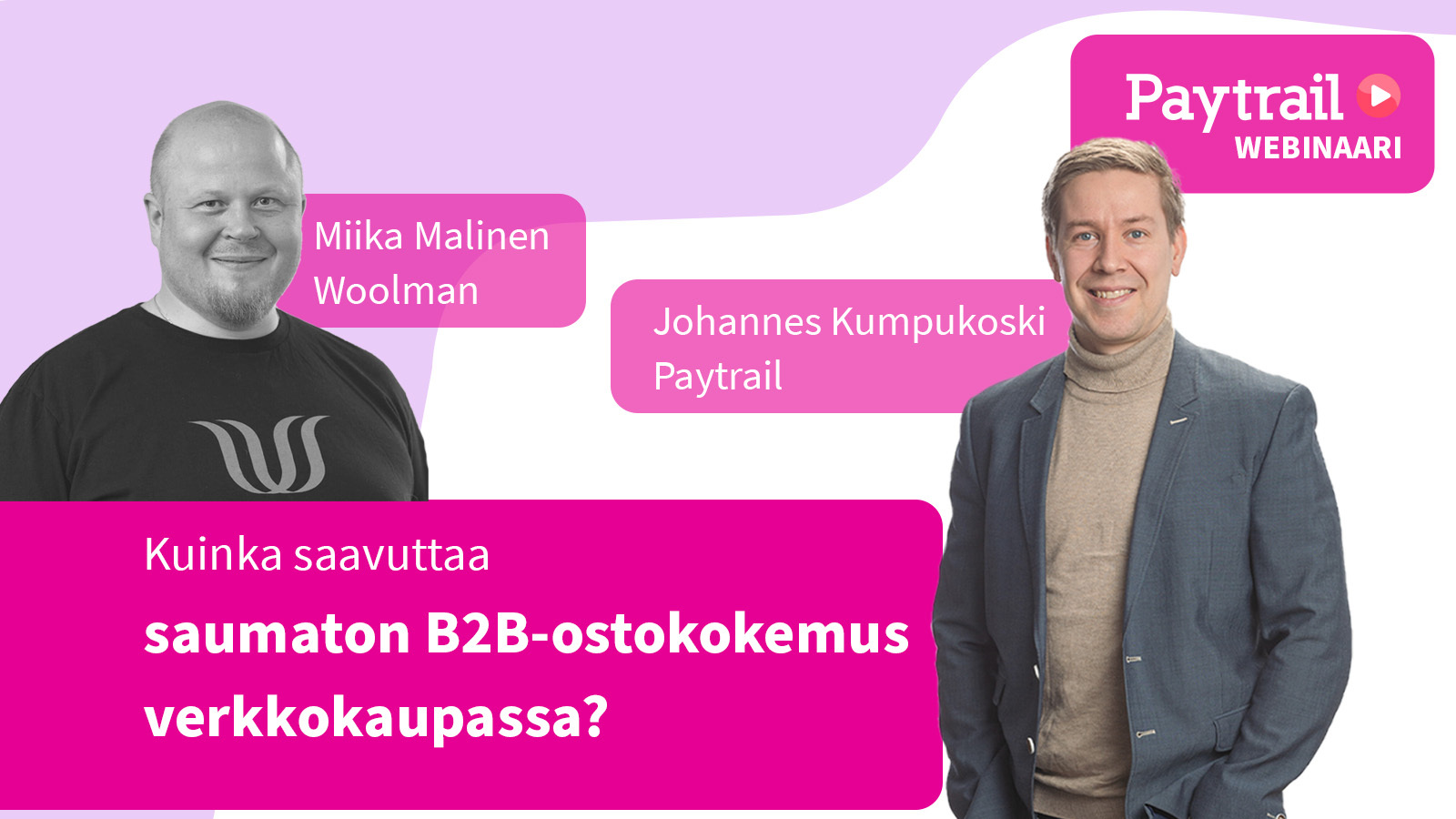 Webinaari: Parhaat vinkit saumattomaan B2B-ostokokemukseen verkkokaupassa