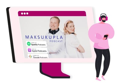 Maksukupla jakso 1 - Kurkistus Maksukuplaan - Vieraana Suvi Ruoppa