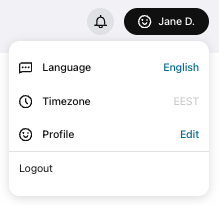 Klarna Partner Portal overview showing Payments home view and navigation